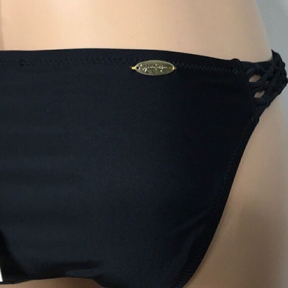 Jessica Simpson triangle feather print bikini. M-top/L-bottom. NWT - Picture 13 of 16